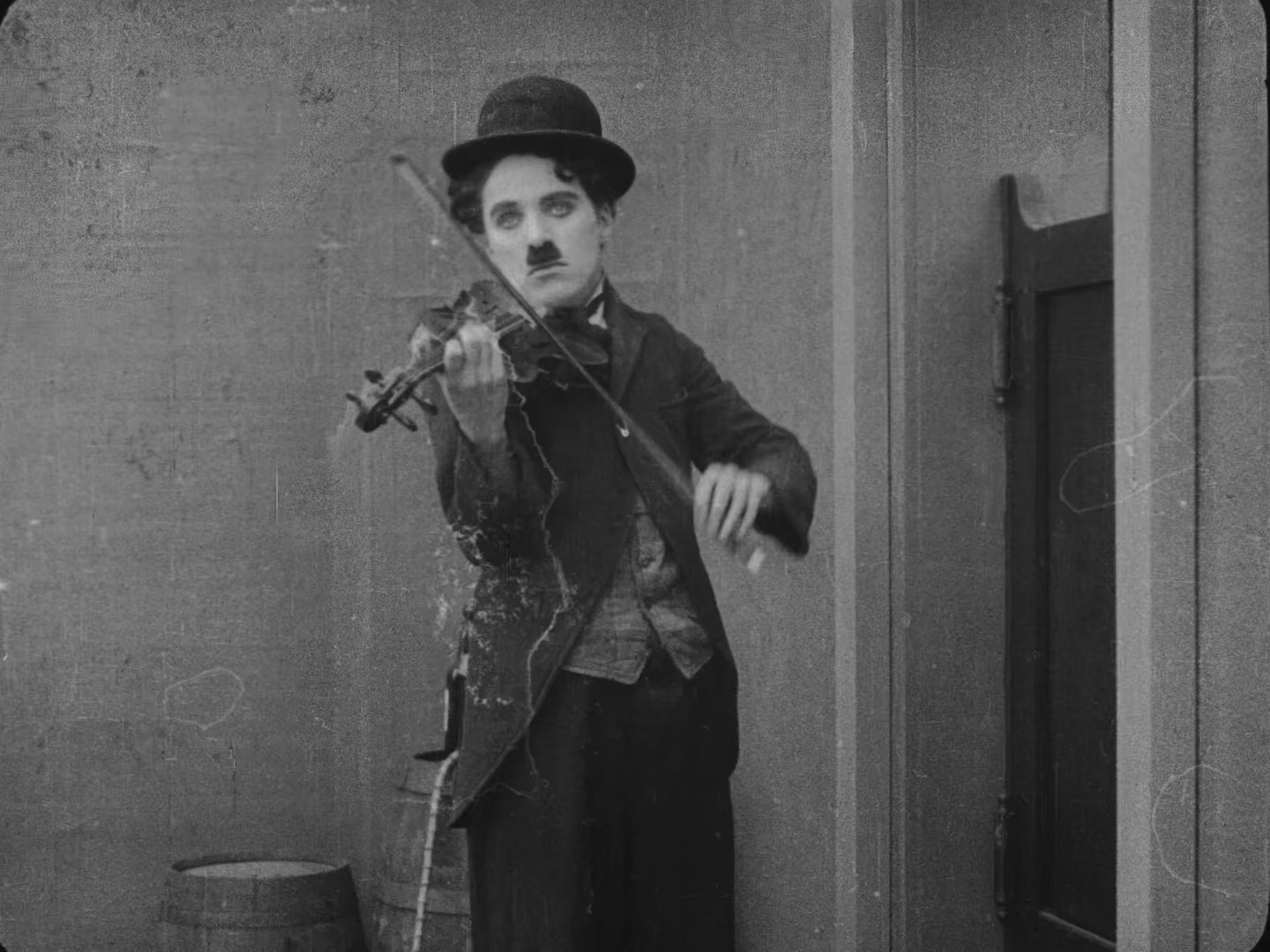 Charles Chaplin in The Vagabond (1916)