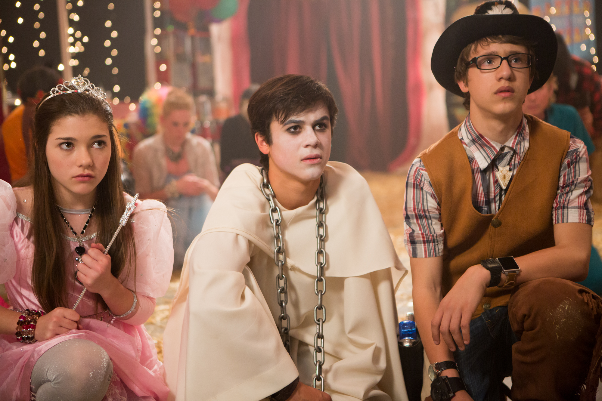 Katie Douglas, Nick Purcha, and Keean Johnson in Spooksville (2013)