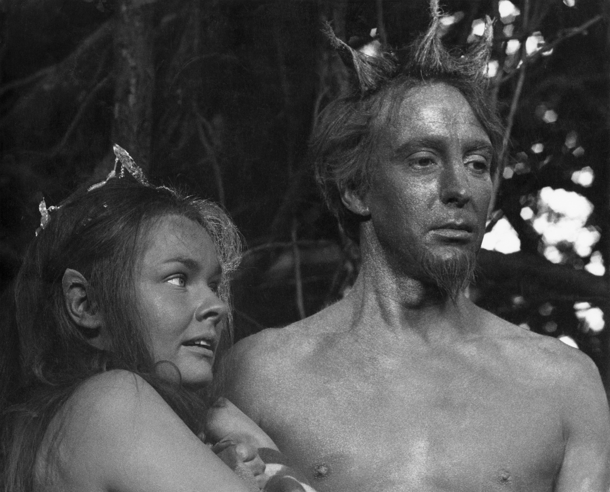 Judi Dench and Ian Richardson in A Midsummer Night's Dream (1968)