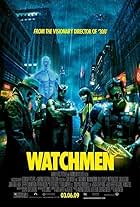 Billy Crudup, Malin Akerman, Matthew Goode, Jackie Earle Haley, Jeffrey Dean Morgan, and Patrick Wilson in Watchmen (2009)