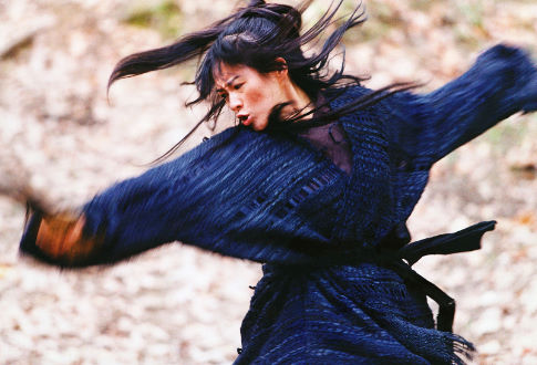 Ziyi Zhang in House of Flying Daggers (2004)