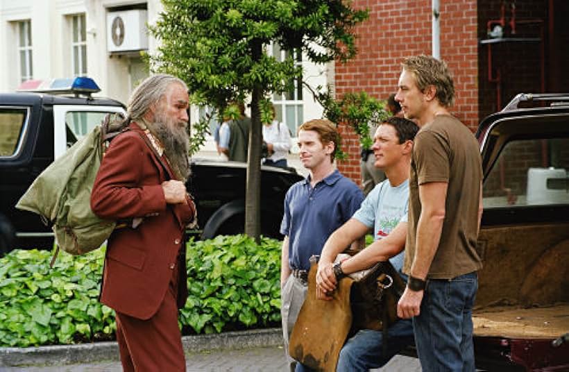 Matthew Lillard, Burt Reynolds, Seth Green, and Dax Shepard in Without a Paddle (2004)