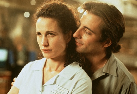 Andy Garcia and Andie MacDowell in Just the Ticket (1998)