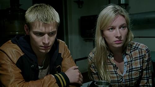 Kristina Kazinskaya and Konstantin Davydov in Chernobyl: Zone of Exclusion (2014)