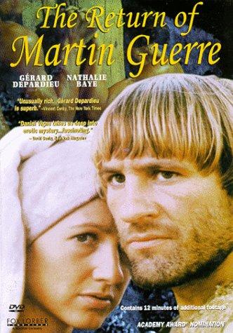 Gérard Depardieu and Nathalie Baye in The Return of Martin Guerre (1982)