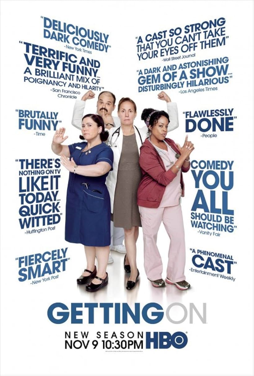 Alex Borstein, Laurie Metcalf, Niecy Nash, and Mel Rodriguez in Getting On (2013)