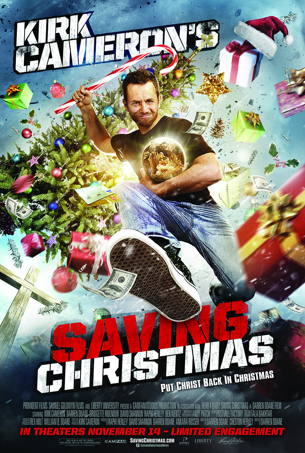 Kirk Cameron in Kirk Cameron's Saving Christmas (2014)