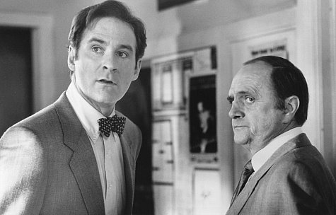 Kevin Kline and Bob Newhart in In & Out (1997)