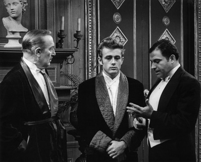 James Dean, Paul Lukas, and Nehemiah Persoff in The United States Steel Hour (1953)