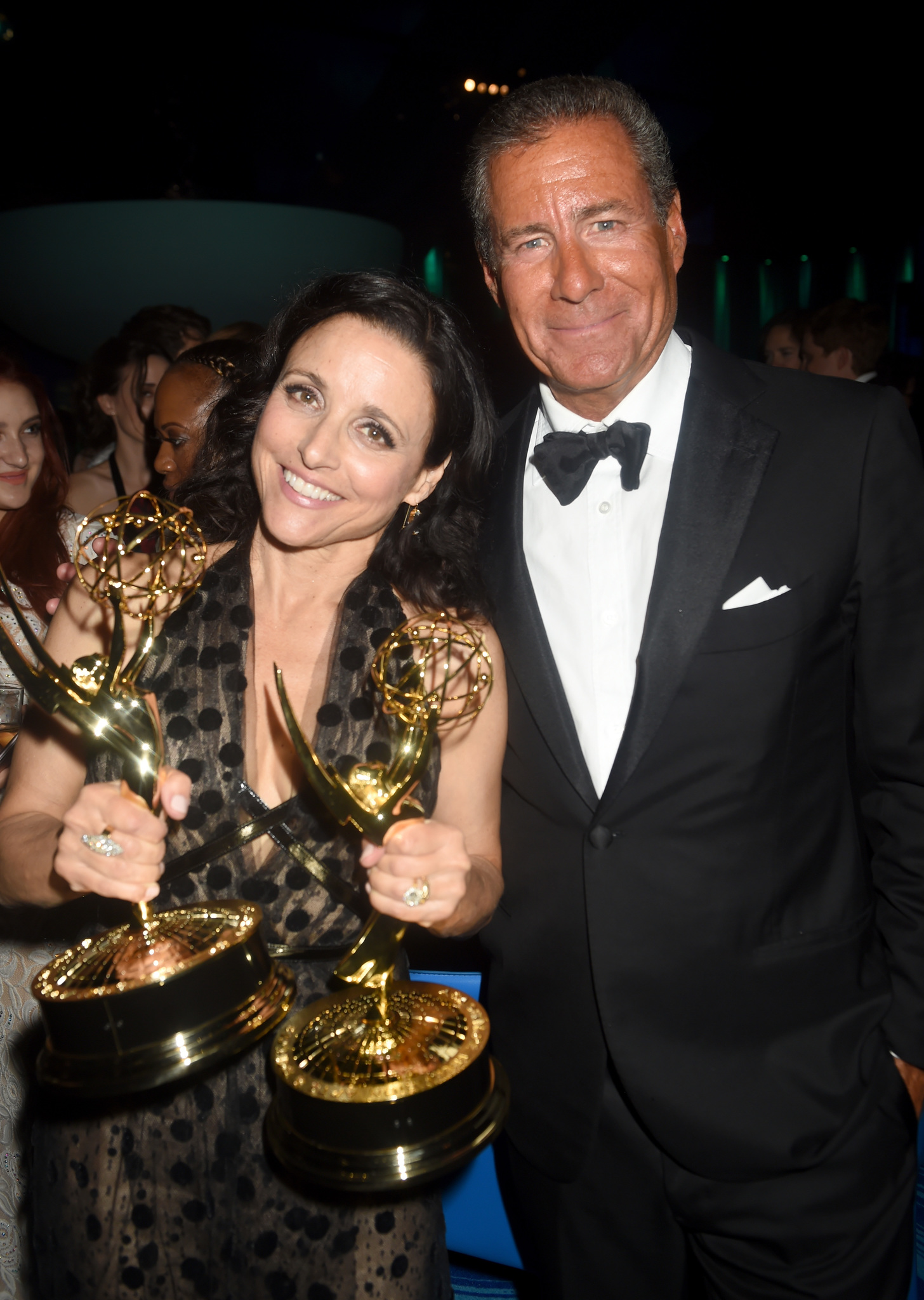 Julia Louis-Dreyfus and Richard Plepler at an event for The 68th Primetime Emmy Awards (2016)