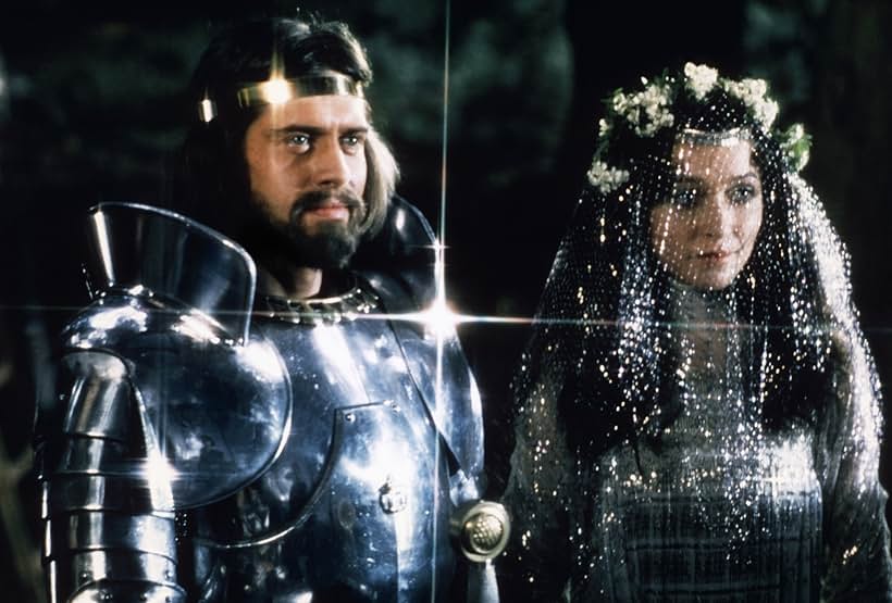 Cherie Lunghi and Nigel Terry in Excalibur (1981)