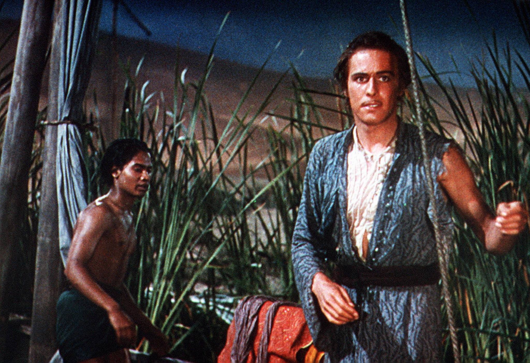 John Justin and Sabu in The Thief of Bagdad (1940)