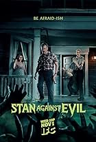 John C. McGinley, Nate Mooney, Deborah Baker Jr., and Janet Varney in Stan Against Evil (2016)