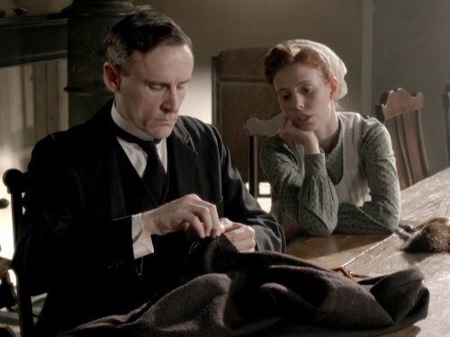 Cal MacAninch and Amy Nuttall in Downton Abbey (2010)