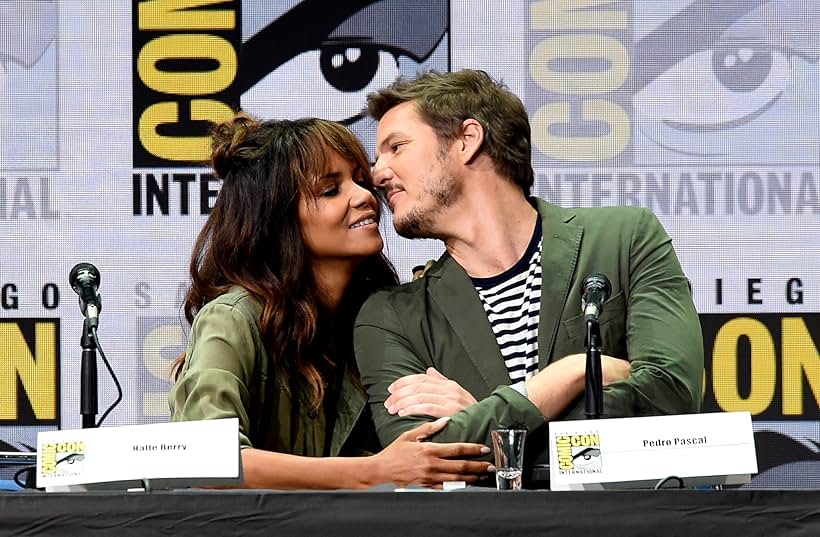 Halle Berry and Pedro Pascal at an event for Kingsman: The Golden Circle (2017)