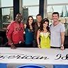 Paula Abdul, Ryan Seacrest, Simon Cowell, Randy Jackson, and Kara DioGuardi in American Idol: The Search for a Superstar (2002)