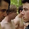 Nick Jonas, Danny Flaherty, and Ben Schnetzer in Goat (2016)