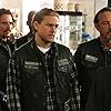 Kim Coates, Tommy Flanagan, Charlie Hunnam, and David Labrava in Sons of Anarchy (2008)