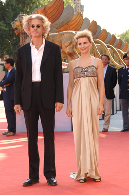 Juliette Binoche and Santiago Amigorena at an event for Quelques jours en septembre (2006)