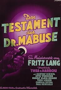 Primary photo for The Testament of Dr. Mabuse