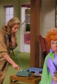 Elizabeth Montgomery and Agnes Moorehead in Bewitched (1964)