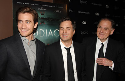 Jake Gyllenhaal, Mark Ruffalo, and Robert Graysmith at an event for Zodiac (2007)