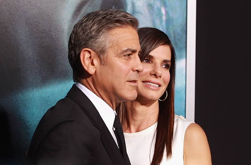 Sandra Bullock and George Clooney at an event for Gravity (2013)