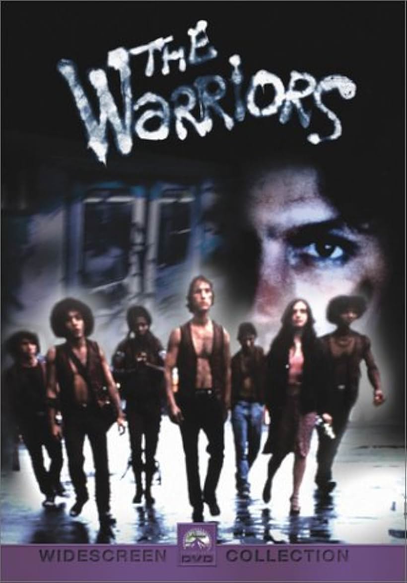 Michael Beck, David Harris, Tom McKitterick, Terry Michos, Marcelino Sánchez, Brian Tyler, and Deborah Van Valkenburgh in The Warriors (1979)