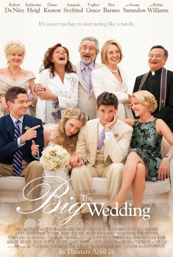 Robert De Niro, Susan Sarandon, Robin Williams, Diane Keaton, Katherine Heigl, Christine Ebersole, Topher Grace, Amanda Seyfried, and Ben Barnes in The Big Wedding (2013)