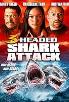 Danny Trejo, Rob Van Dam, and Karrueche Tran in 3-Headed Shark Attack (2015)