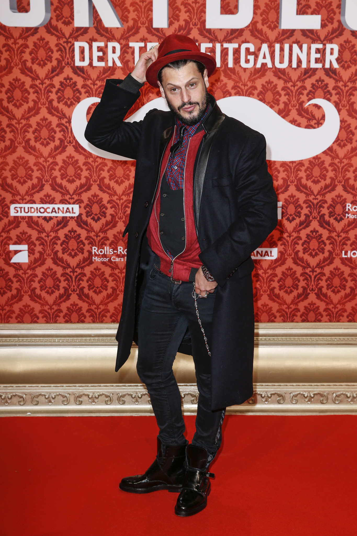 Manuel Cortez at an event for Mortdecai (2015)