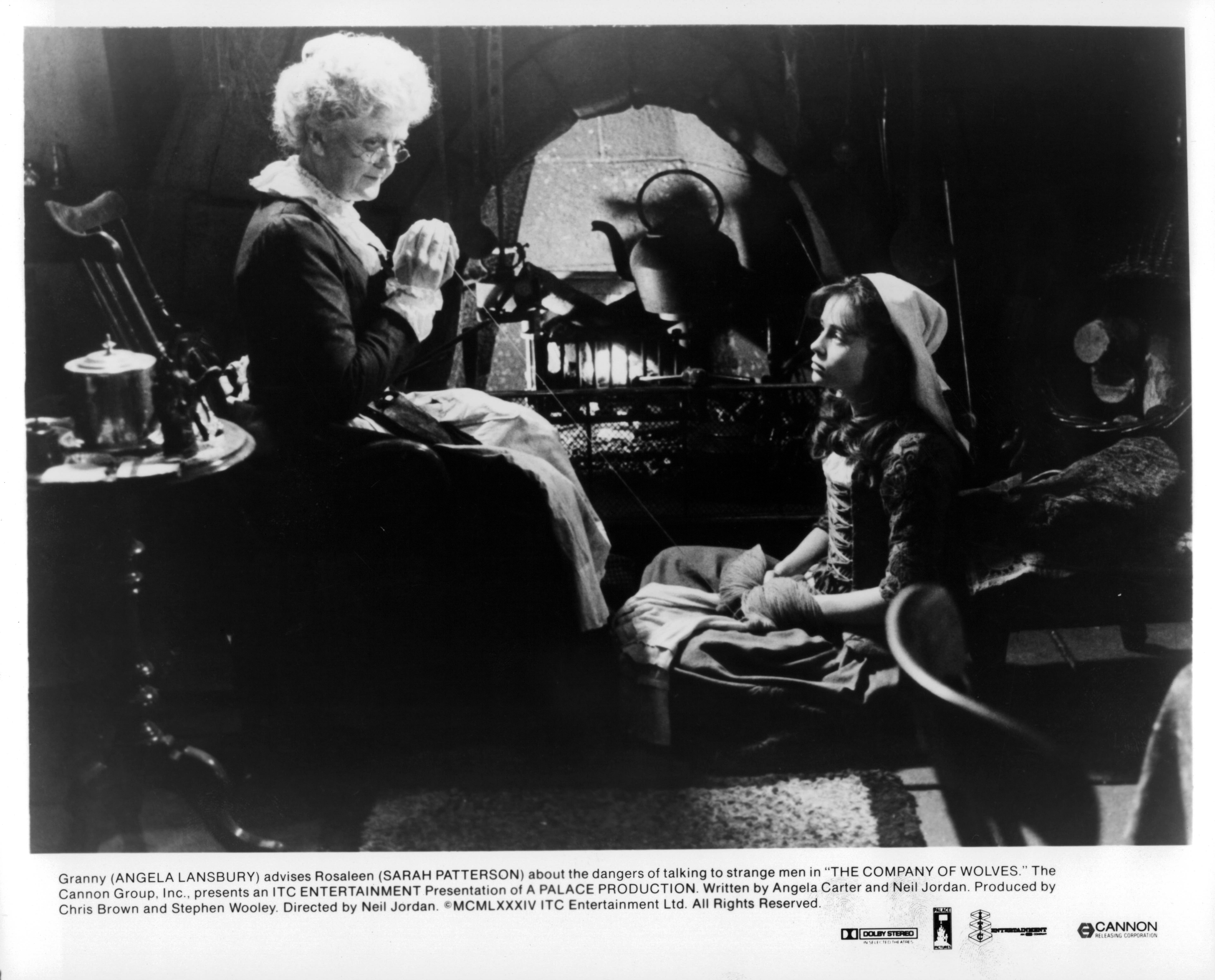 Angela Lansbury and Sarah Patterson in The Company of Wolves (1984)