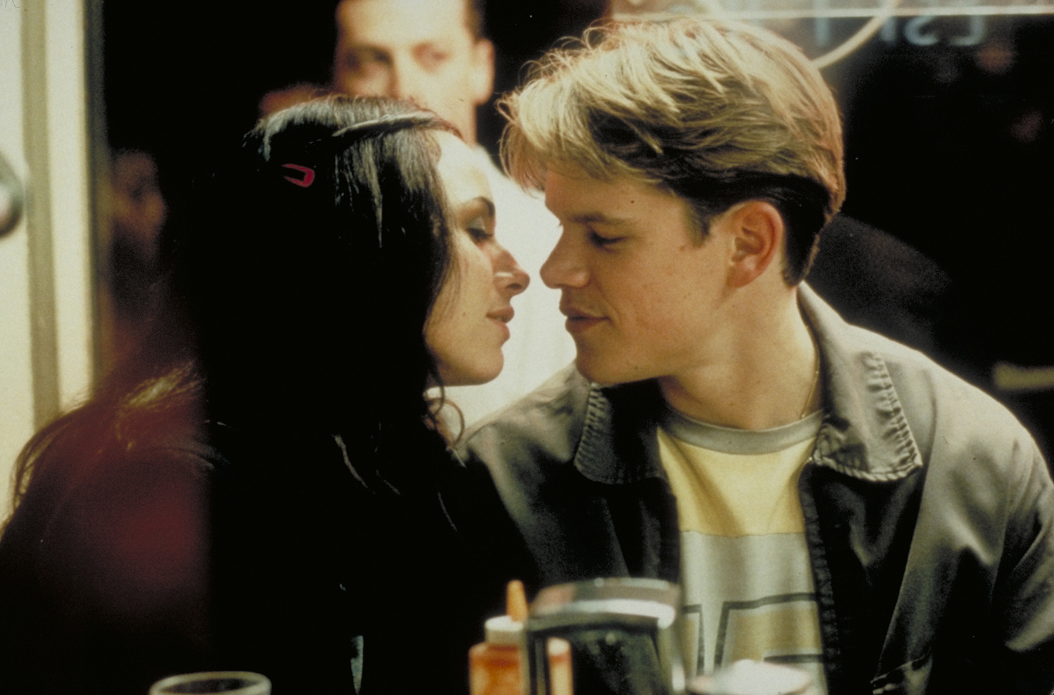 Matt Damon and Minnie Driver in Good Will Hunting (1997)