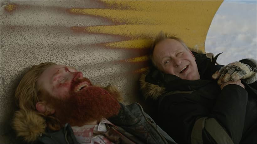 Stellan Skarsgård and Kristofer Hivju in In Order of Disappearance (2014)