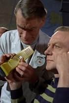 Duncan Macrae, Michael Nightingale, and Alan White in The Prisoner (1967)