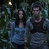 Kaya Scodelario and Dylan O'Brien in The Maze Runner (2014)