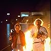 Michael J. Fox and Christopher Lloyd in Back to the Future (1985)