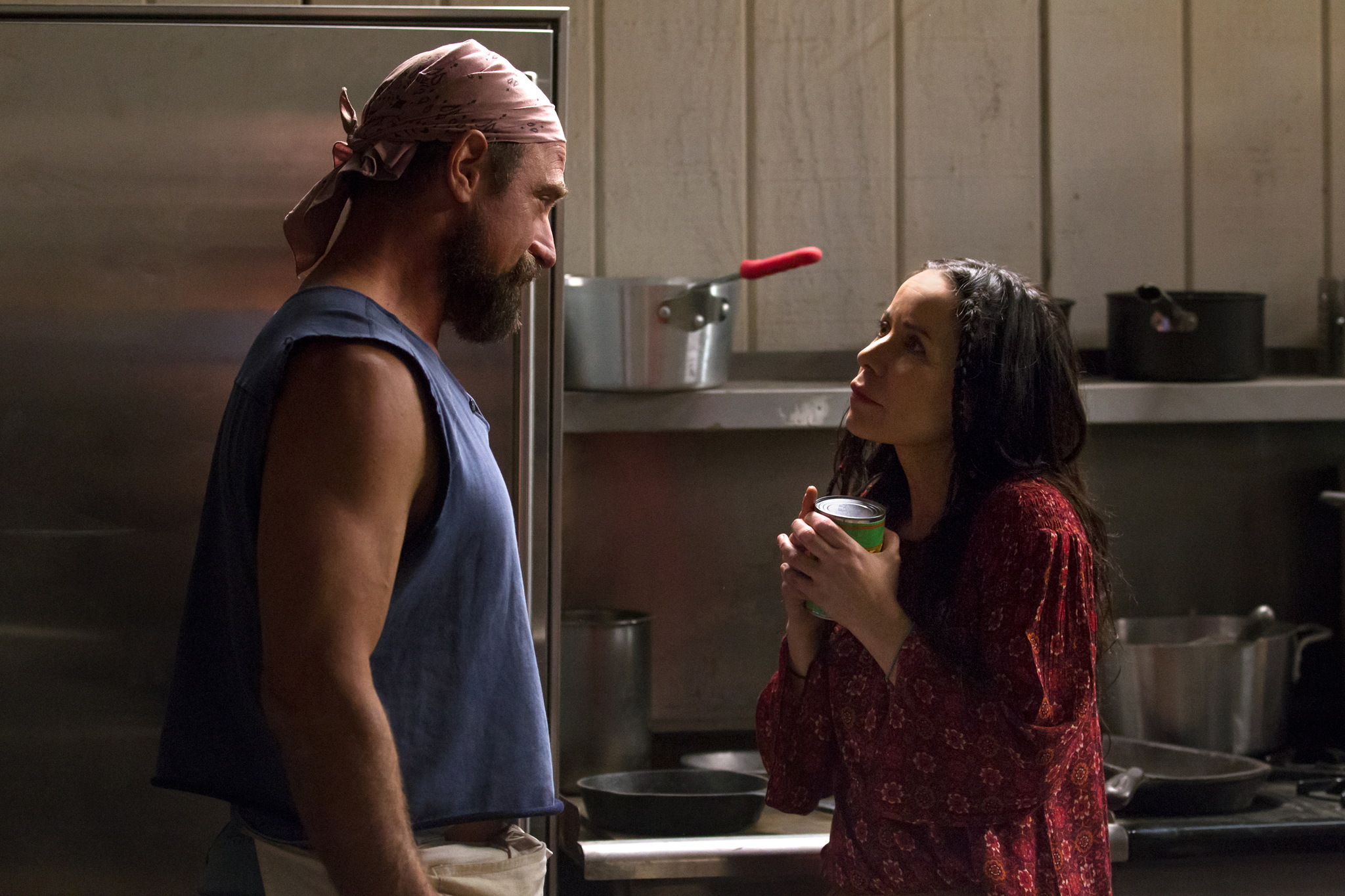 Janeane Garofalo and Christopher Meloni in Wet Hot American Summer: First Day of Camp (2015)