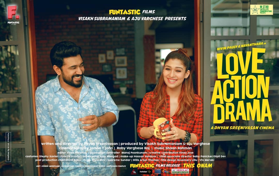 Nayanthara and Nivin Pauly in Love Action Drama (2019)