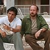 Paul Giamatti and M. Night Shyamalan in Lady in the Water (2006)