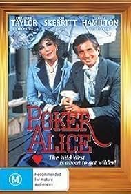 Elizabeth Taylor and George Hamilton in Poker Alice (1987)