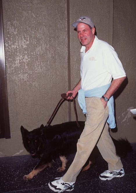 Michael Eisner at an event for Space Jam (1996)