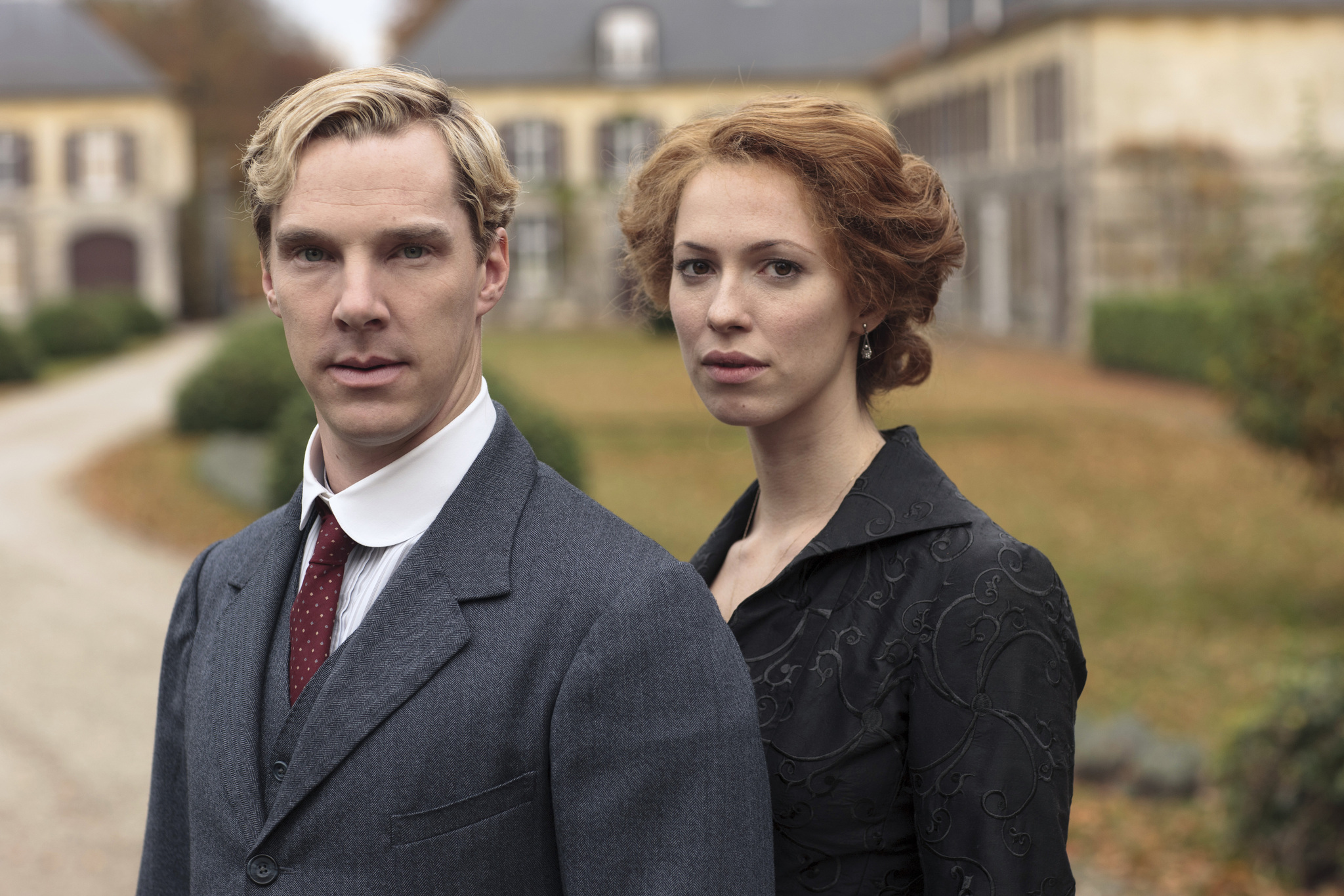 Rebecca Hall and Benedict Cumberbatch in Parade's End (2012)