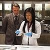 Mads Mikkelsen and Hettienne Park in Hannibal (2013)