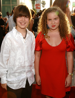 Alexander Gould and Allie Grant at an event for Weeds (2005)