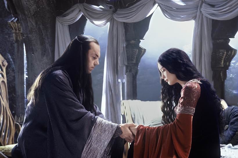 Liv Tyler and Hugo Weaving in The Lord of the Rings: The Return of the King (2003)