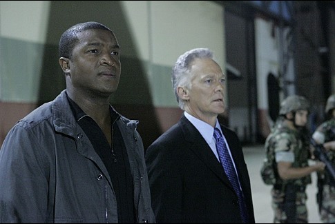 Roger Cross and James Morrison in 24 (2001)