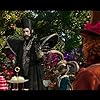 Johnny Depp, Sacha Baron Cohen, and Paul Whitehouse in Alice Through the Looking Glass (2016)