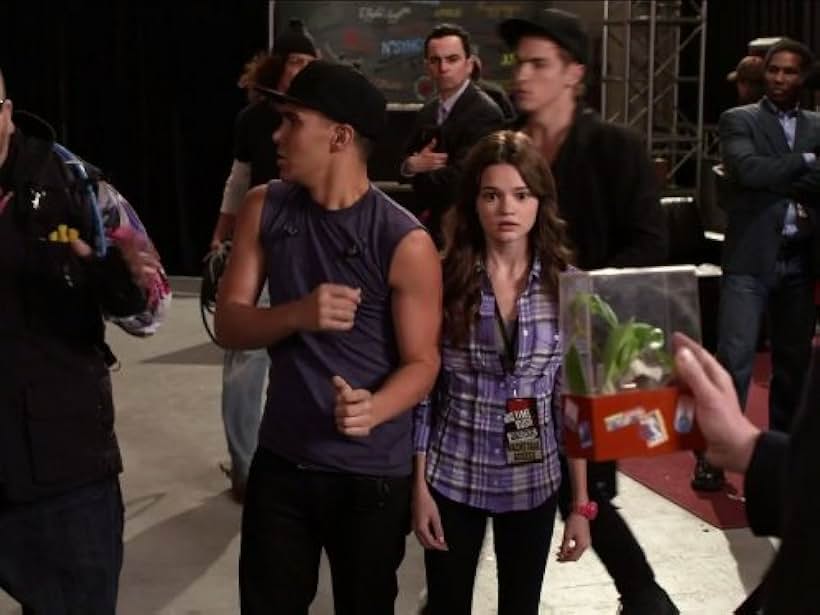 Kendall Schmidt, Carlos PenaVega, and Ciara Bravo in Big Time Rush (2009)