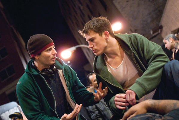 Channing Tatum and Dito Montiel in Fighting (2009)